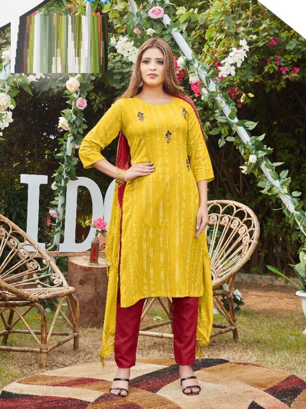 Rung Arlene Latest Festive Wear Rayon Designer Ready Made Collection